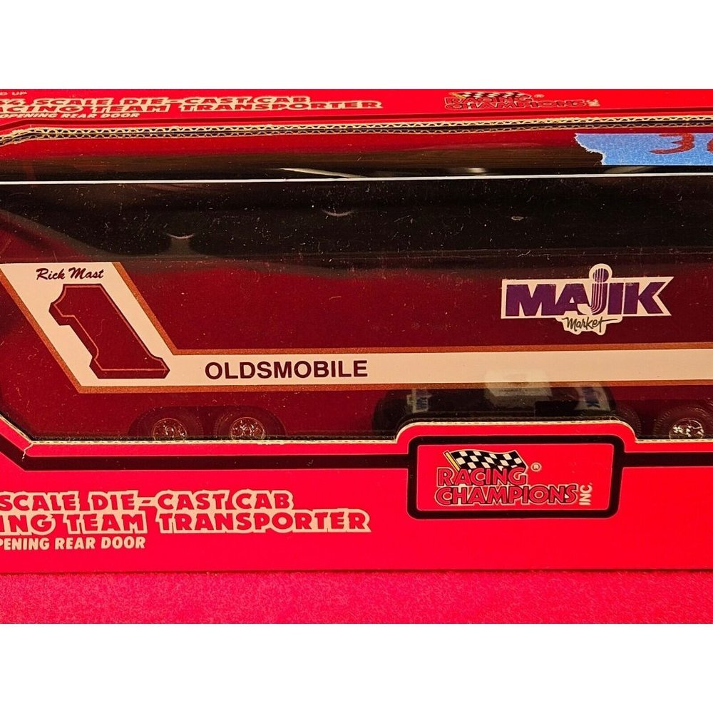 TERRY LABONTE NASCAR #1 TRANSPORTER BUNDLE w/MATCHING STOCKCAR - Picture 3 of 6